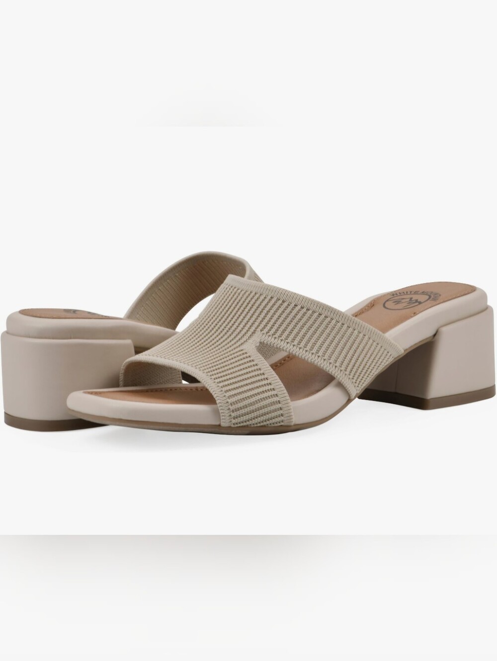 Knit Beige Sandals